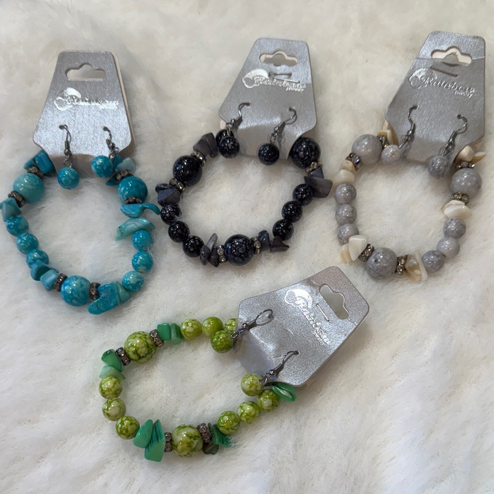 Colorful Beaded Bracelet Set of 5
